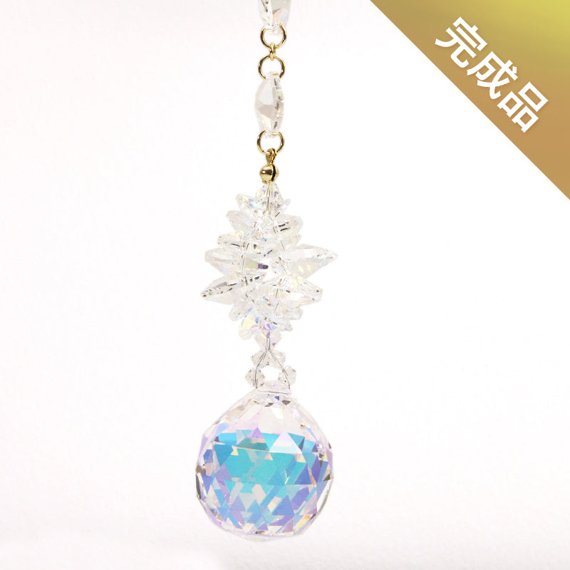 【完成品】サンキャッチャー1 クリスタル