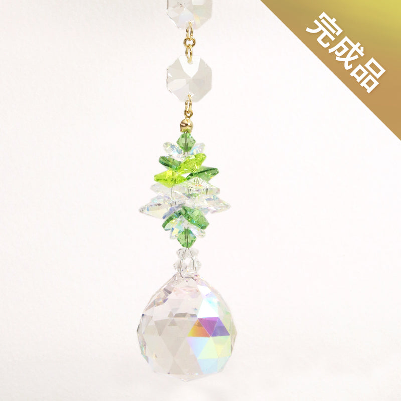 【完成品】サンキャッチャー1 グリーン