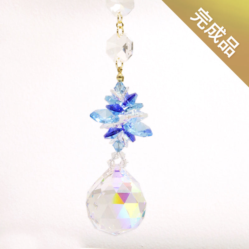 【完成品】サンキャッチャー1 ブルー