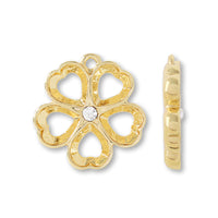 Ishiza Charm Sakura # 4884 5.5 x 5mm gold