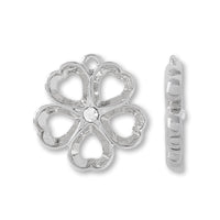 Ishiza Charm Sakura # 4884 5.5 × 5mm rhodium color