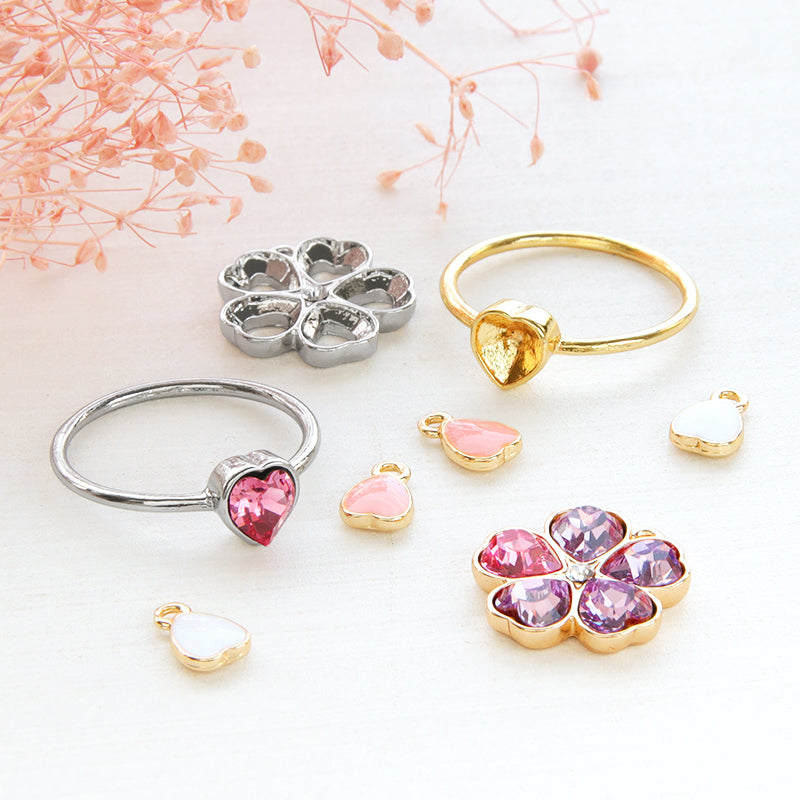 チャーム さくらの花びら ピンク/G