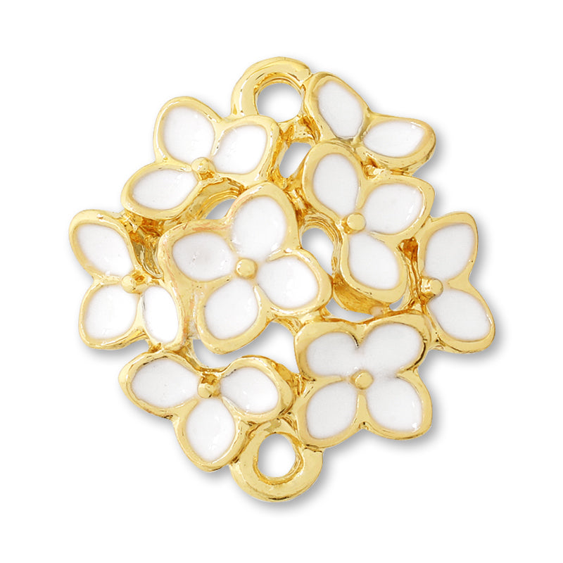 Charm Hydrangea No.2 2 Kan White/G