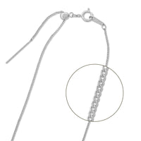 Slide Pincheen Neck 130SRA Rhodium Color