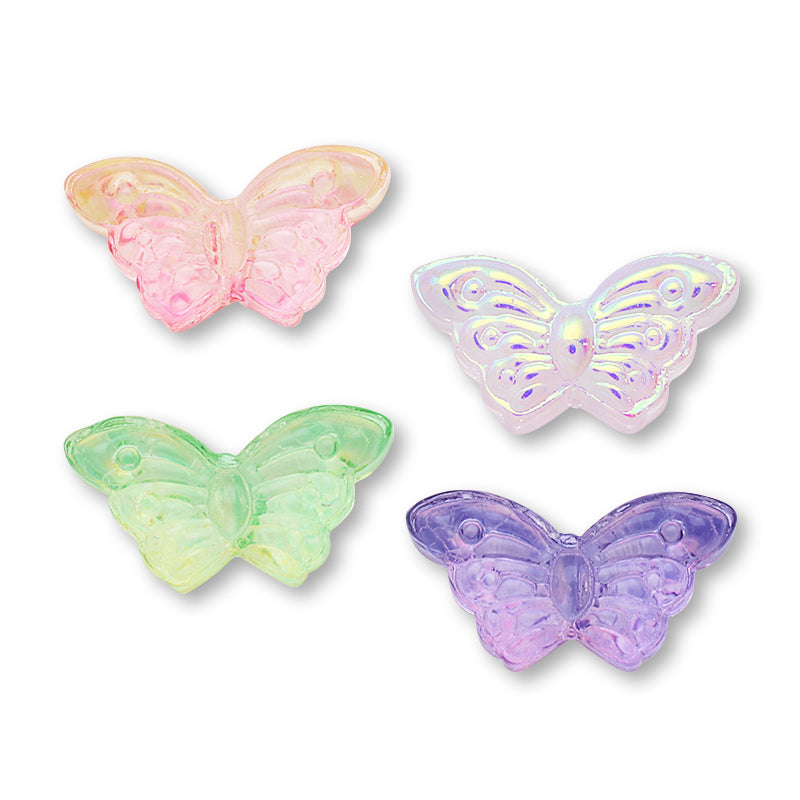 Glass bead butterfly mix 2
