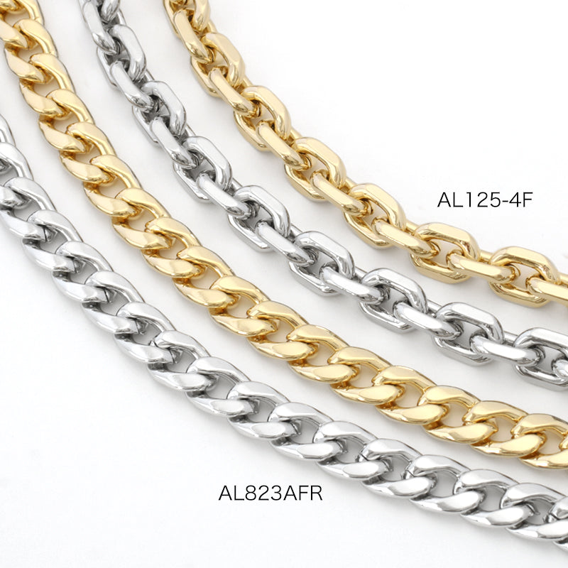 アルミチェーン AL823AFR ロジウムカラー