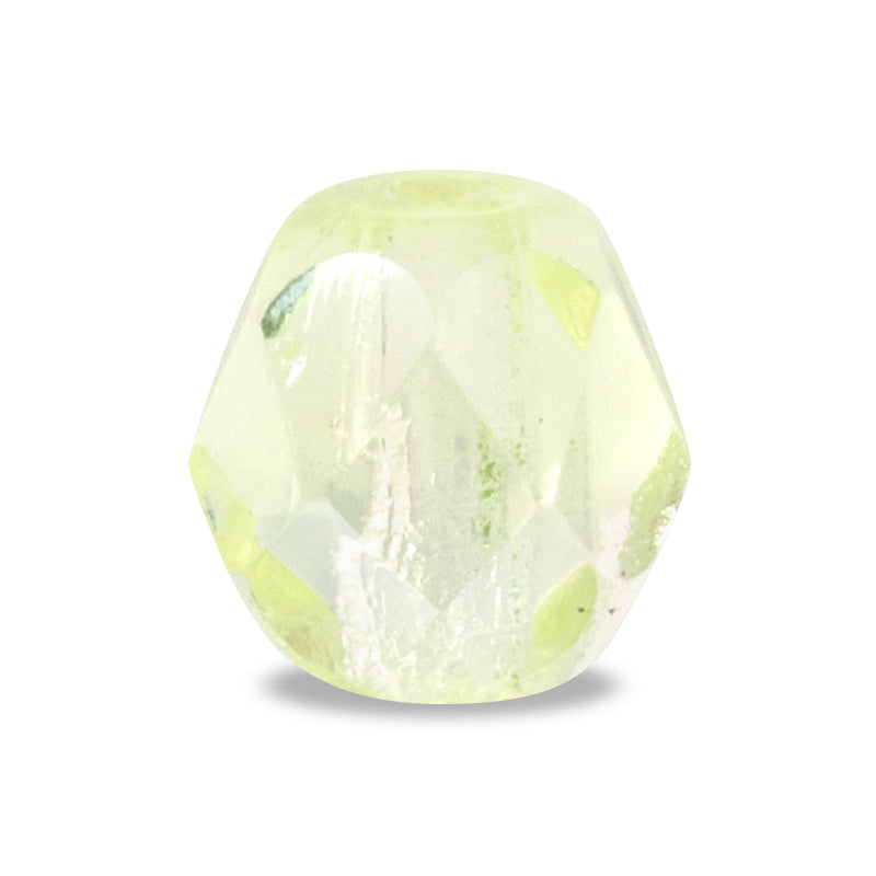 Czech fire polish lime yellow