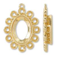 Stone rollBezel #4120 Gold with 1 ring