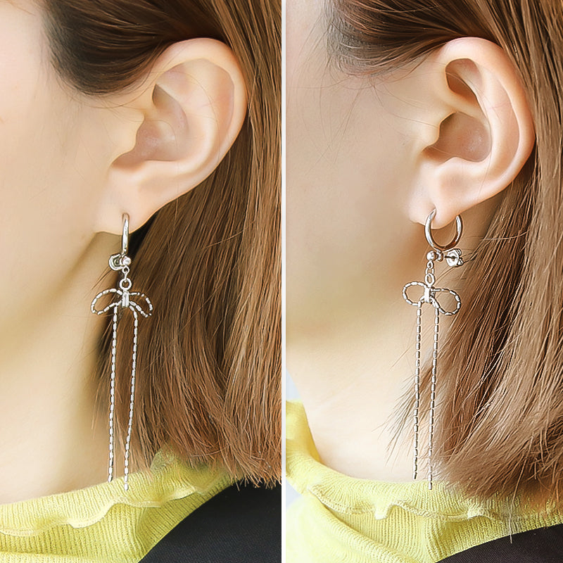 イヤリングコンバーター フープ ポスト/フック用 ゴールド