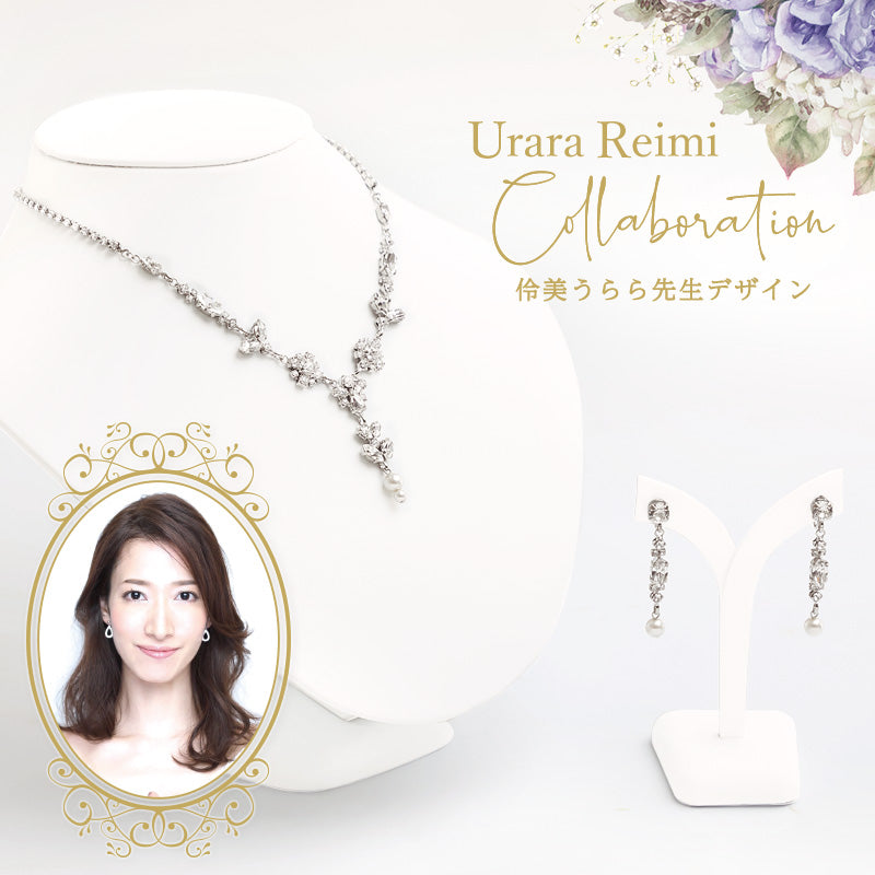 【KIWA BRIDAL】伶美うらら 月の約束 ネックレス/イヤリング