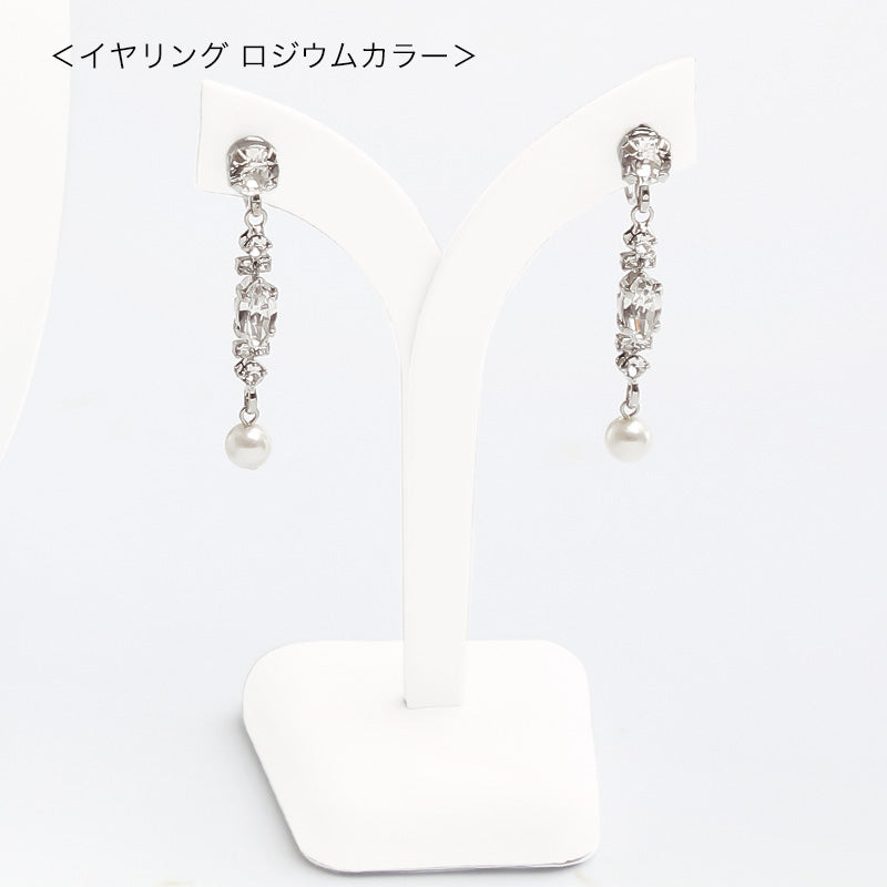 【KIWA BRIDAL】伶美うらら 月の約束 ネックレス/イヤリング