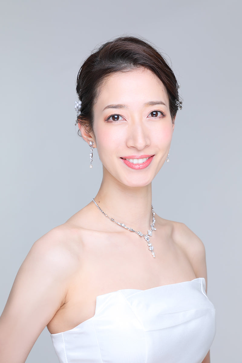 【KIWA BRIDAL】伶美うらら 月の約束 ネックレス/イヤリング