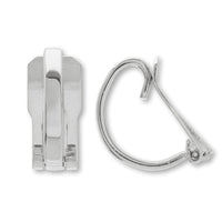 Soft fit earring hoop rosium color