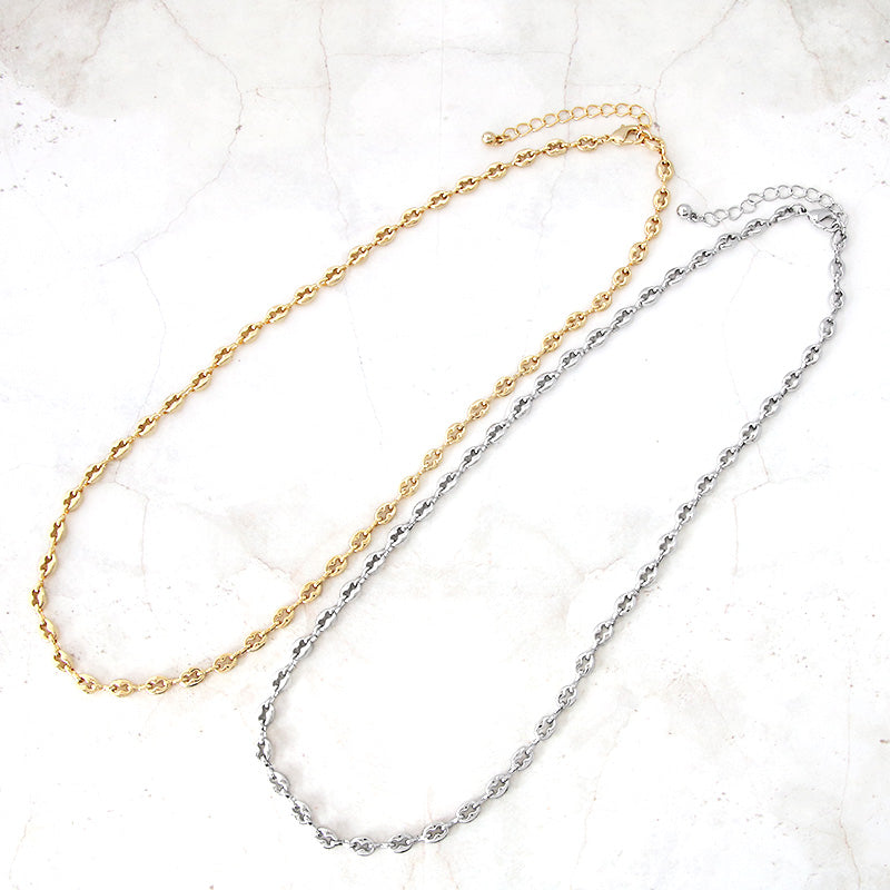 Chain necklace K-416 (with adjuster)
