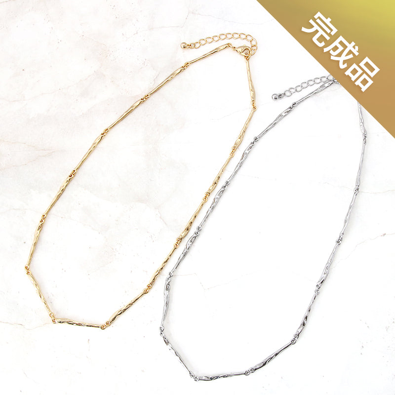 【完成品】チェーンネックレス K-418(アジャスター付)