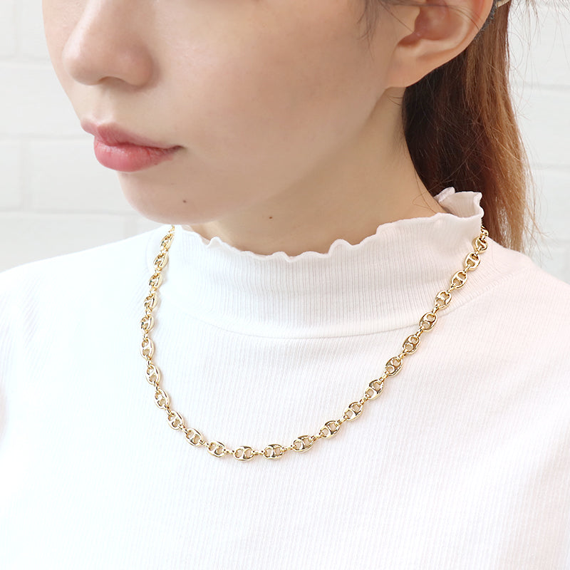 【完成品】チェーンネックレス K-420(アジャスター付)