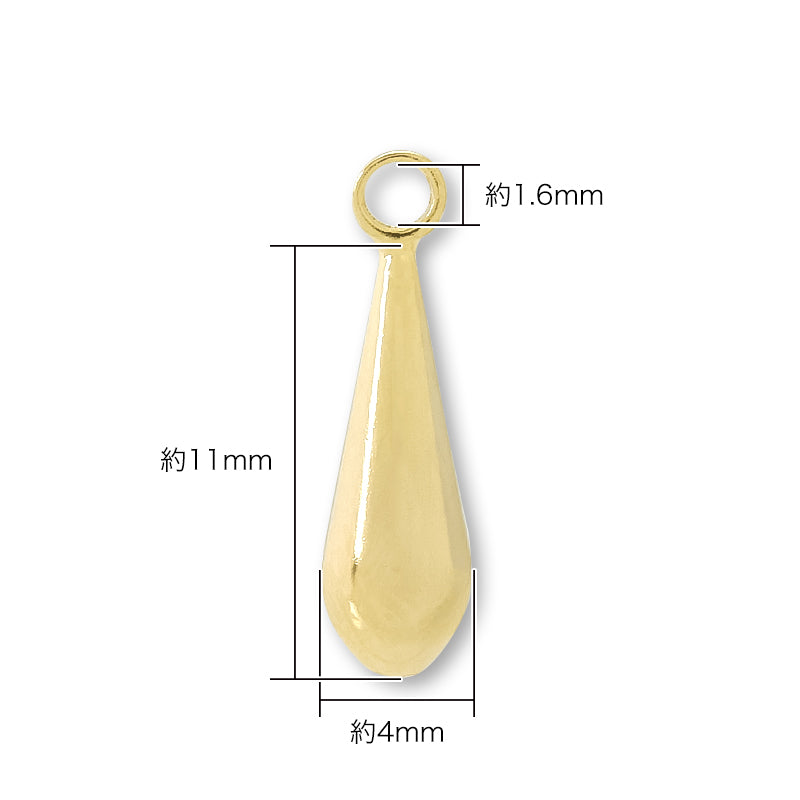 チャーム ドロップ No.1 ロジウムカラー