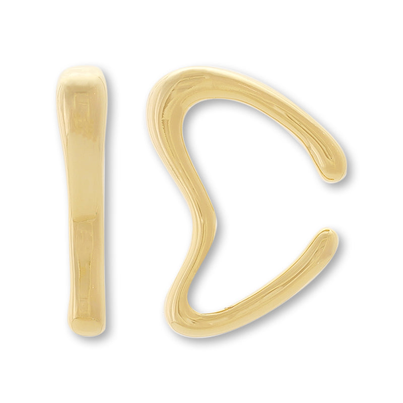 Ear cuff deformation 14 gold