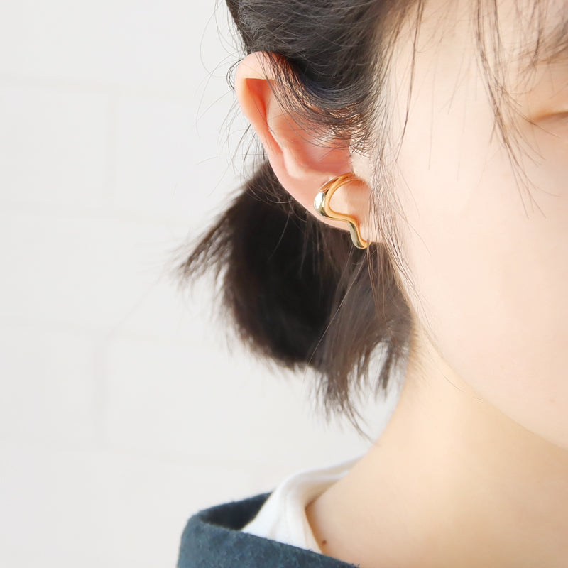 イヤーカフ 変形14 ゴールド