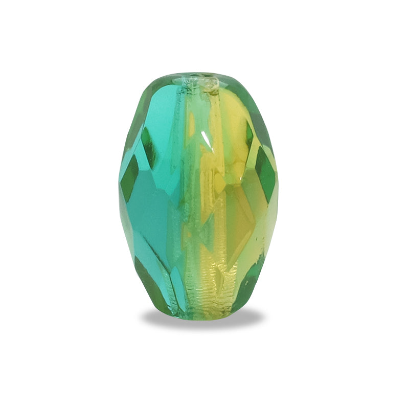 チェコ ファイヤーポリッシュ ナツメ ミックスブラウンエメラルド