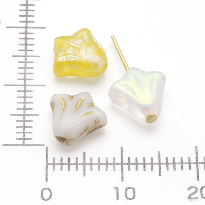 チェコ リリー ホワイトアラバスター/G