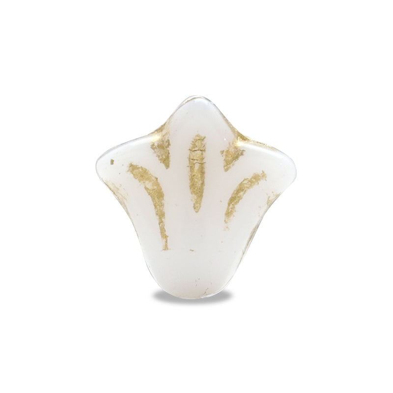 チェコ リリー ホワイトアラバスター/G