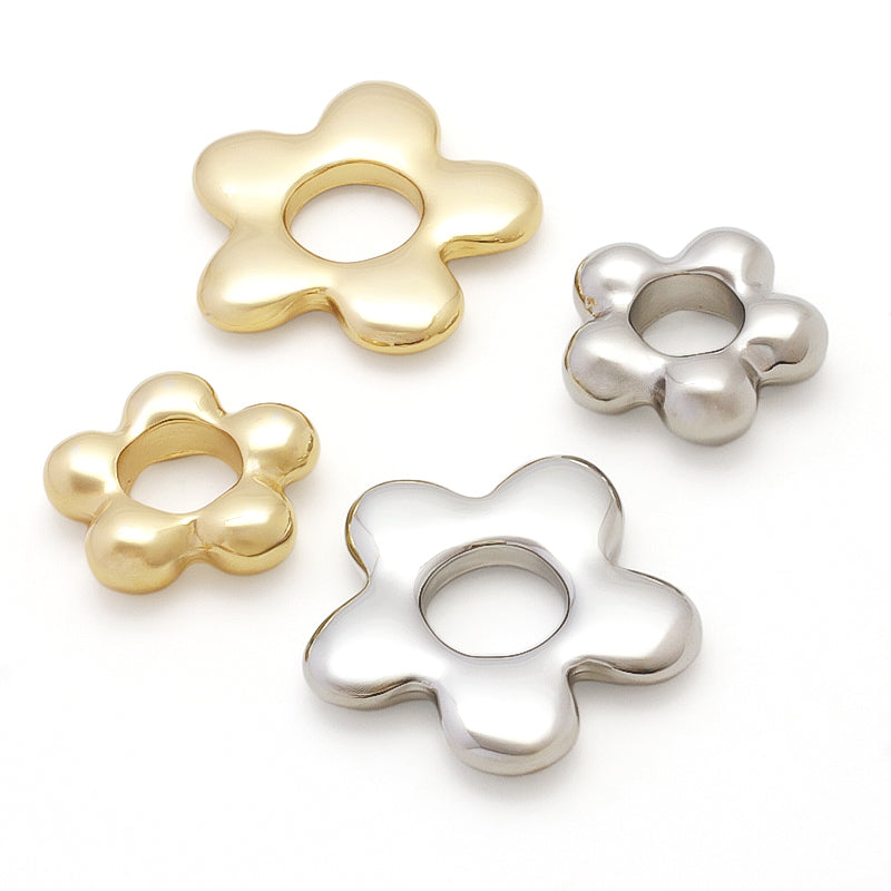 Metal parts Daisy 2 gold