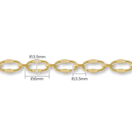 Chain Necklace FG260SBH-1 Rodium color