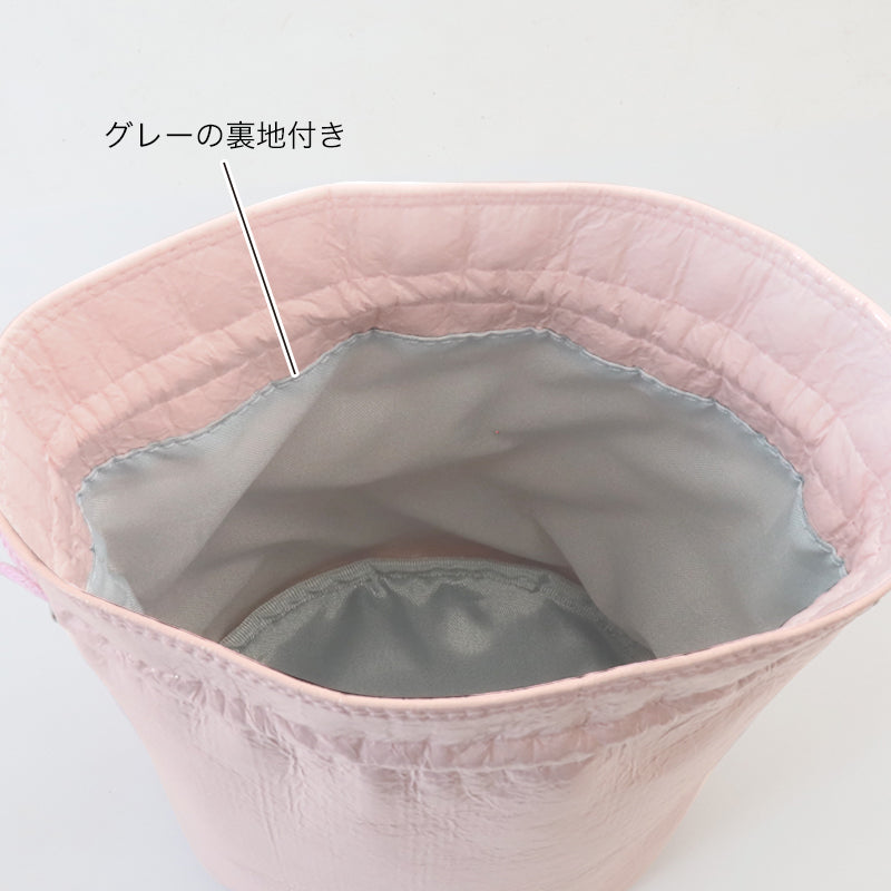 巾着ポーチ ピンク【アウトレット】
