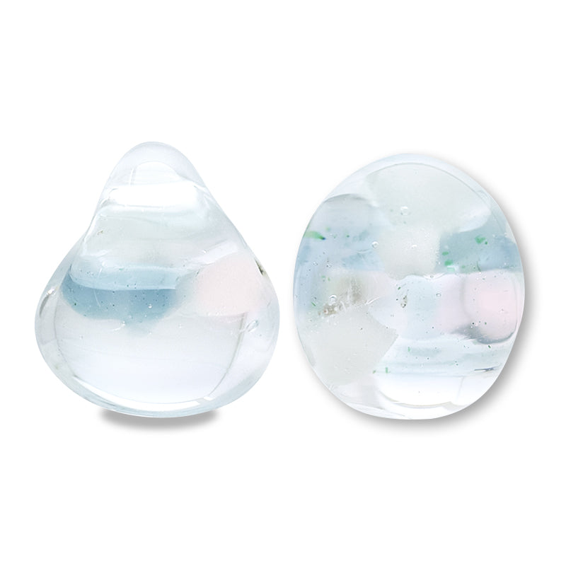 ティアドロップビーズ カリフォルニアローズ