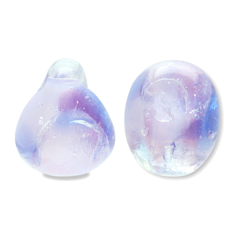 ティアドロップビーズ イングリッシュラベンダー