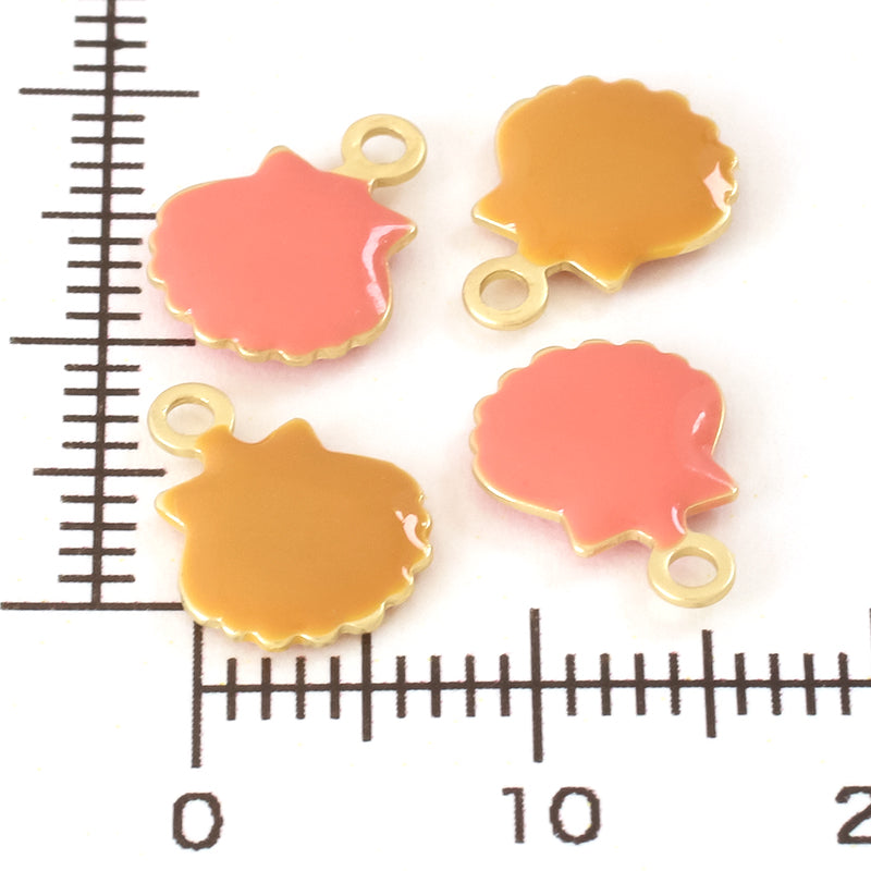 スペインチャーム シェル No.2 コーラル/MG