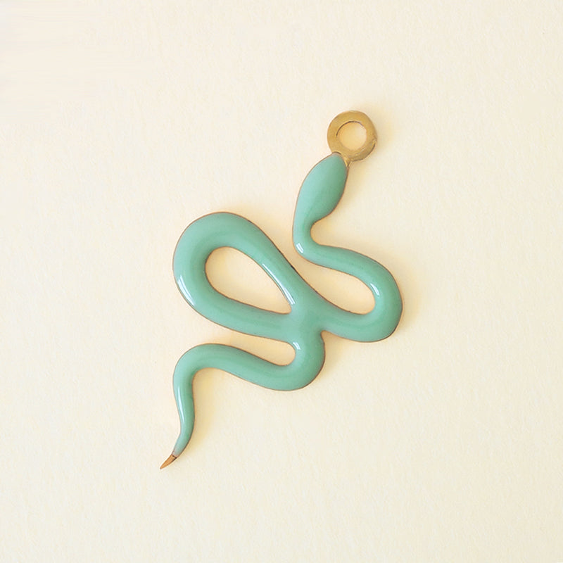 スペインチャーム スネーク ターコイズグリーン/G