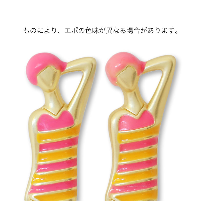 スペインパーツ スイマー 裏2カン付 ピンクイエロー/MG