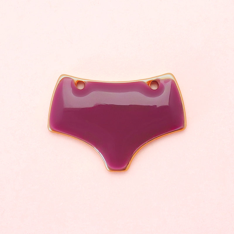 Spanish Parts Bikini Botom 2 Hole Purple/MG
