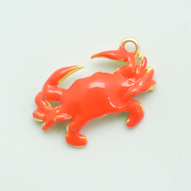 Spanish Charm Crab Coral Red/MG