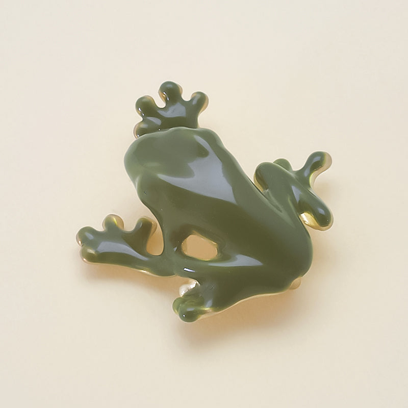 スペインパーツ カエル 裏カン付 ダークグリーン/MG