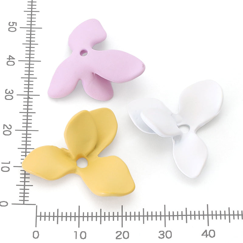 スペインパーツ 3弁花  No.1 ライラックマット