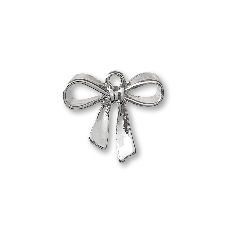 チャーム リボンNo.11 ロジウムカラー