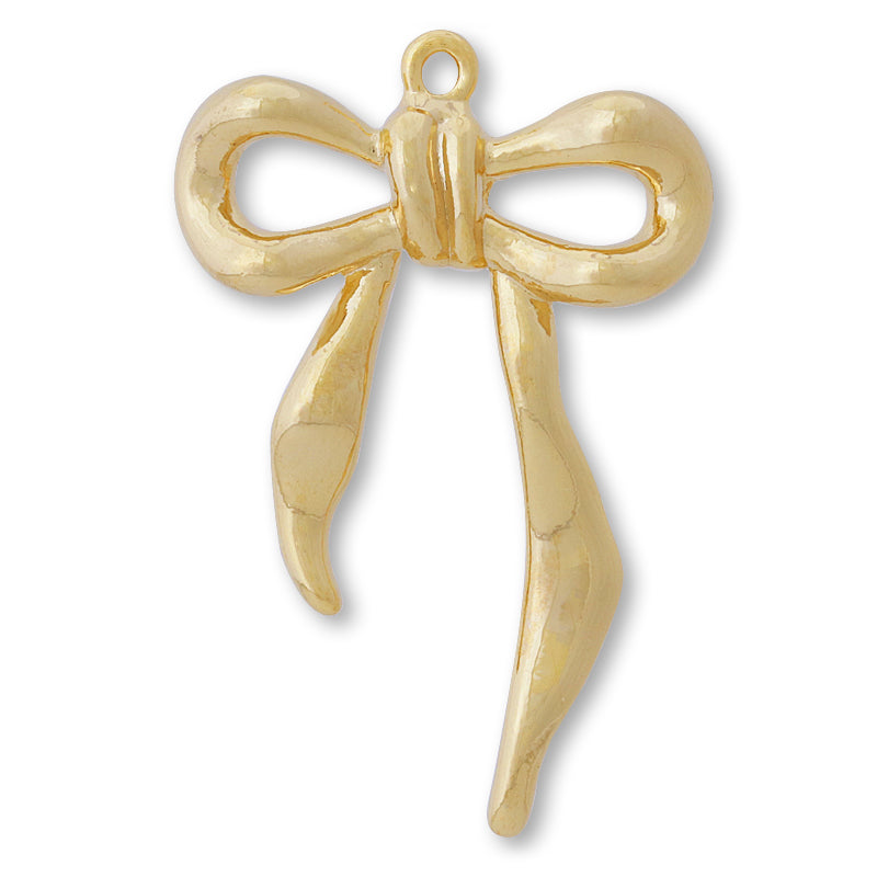 チャーム リボンNo.12 ゴールド