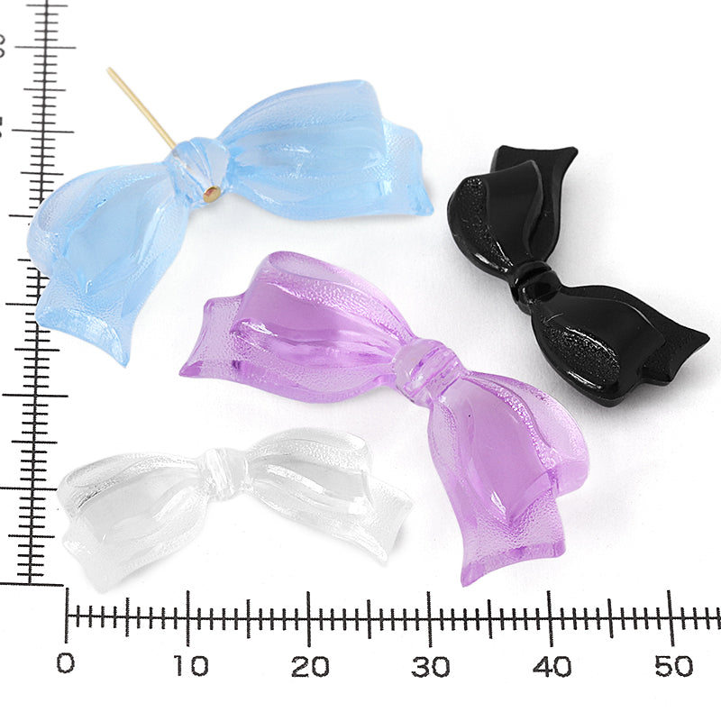 アクリル ドイツ製 リボン1 クリスタル