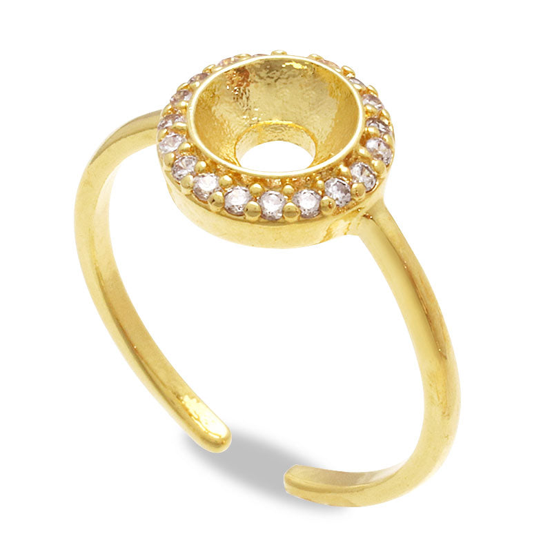 Ring stand cubic zirconiaBezel