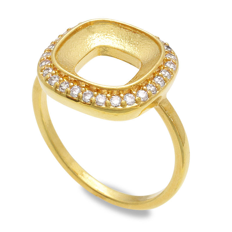 Ring stand cubic zirconiaBezel