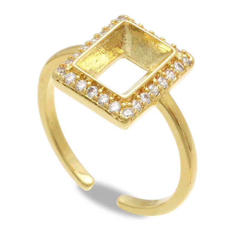 Ring stand cubic zirconiaBezel