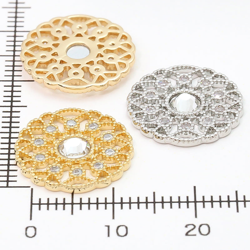 Joint Parts Skashi No.2 Cubic Zirconia Crystal/G
