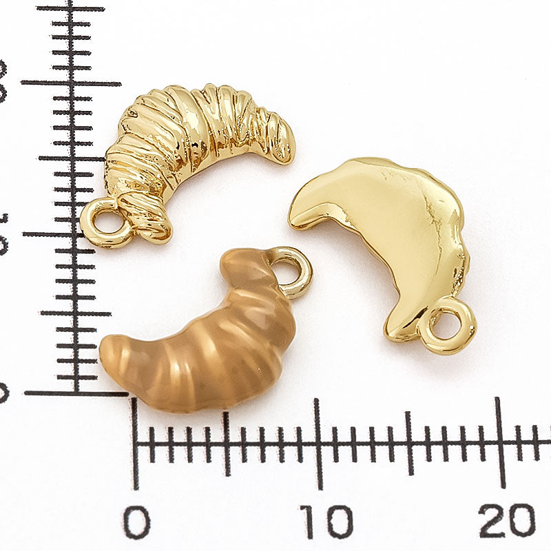 チャーム クロワッサン ゴールド