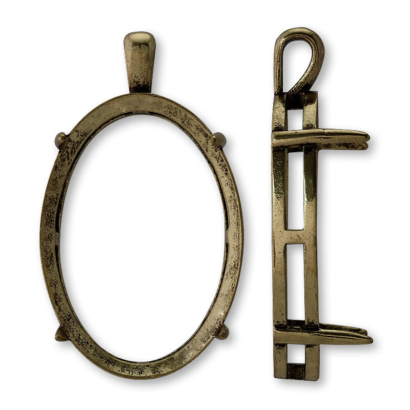 With a VaticanBezel Oval