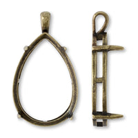 バチカン付石座 シズク #4327用 金古美