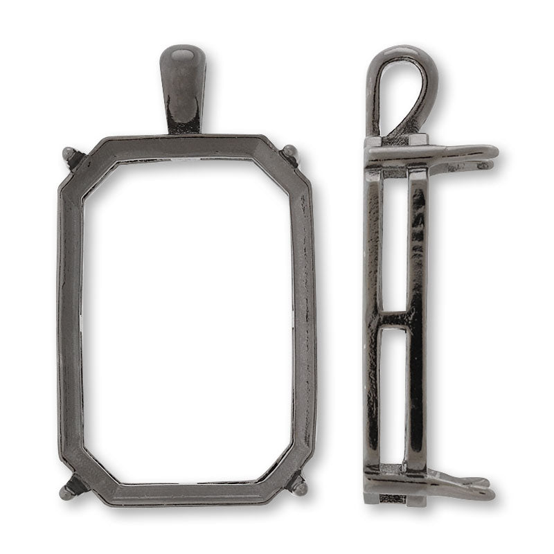 With a VaticanBezel Black for octagon