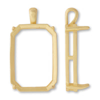 バチカン付石座 オクタゴン #4627用 マットゴールド